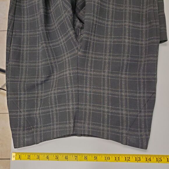 J. Jill Pants Womens Small Ponte Slim Leg Plaid Pull On Straight Leg Comfort - Picture 8 of 11